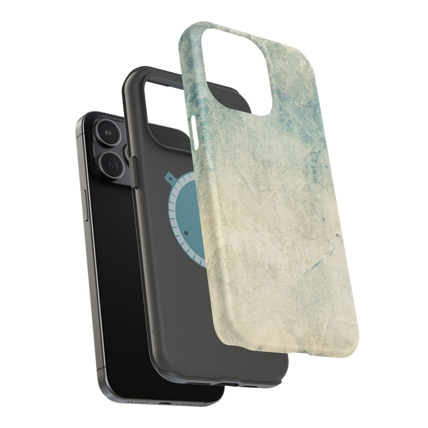 Vintage MagSafe Case – Rustic Aged Texture with Magnetic Charging - BOGO Cases