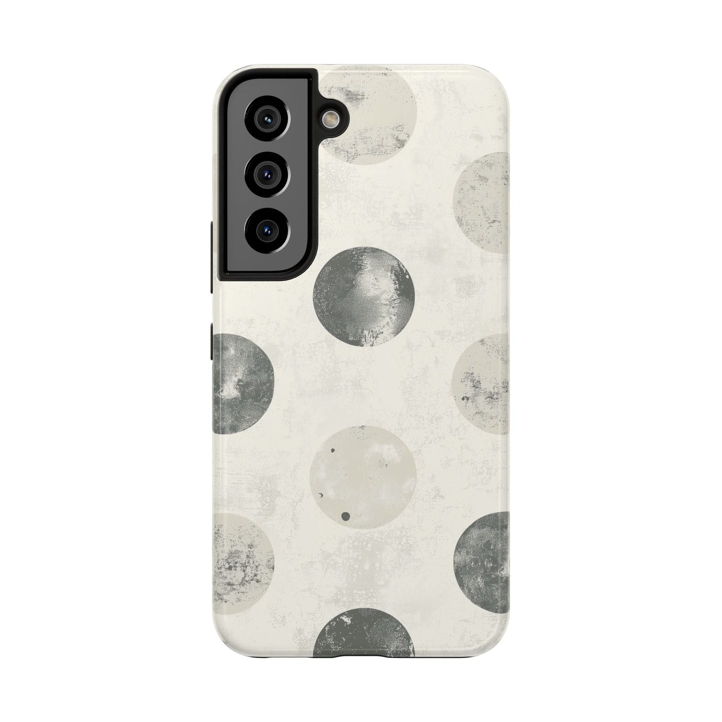 Vintage Polka Dot Samsung Galaxy Case - Neutral Retro Protective Cover - BOGO Cases