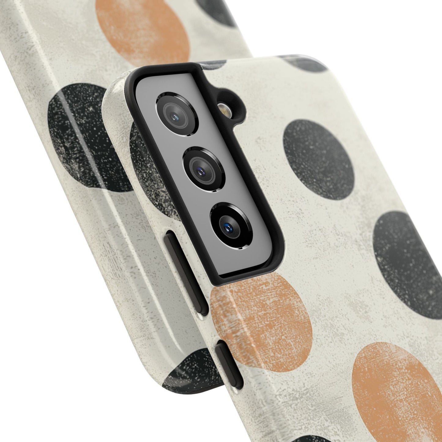 Vintage Polka Dot Samsung Galaxy Case - Retro Abstract Protective Cover - BOGO Cases