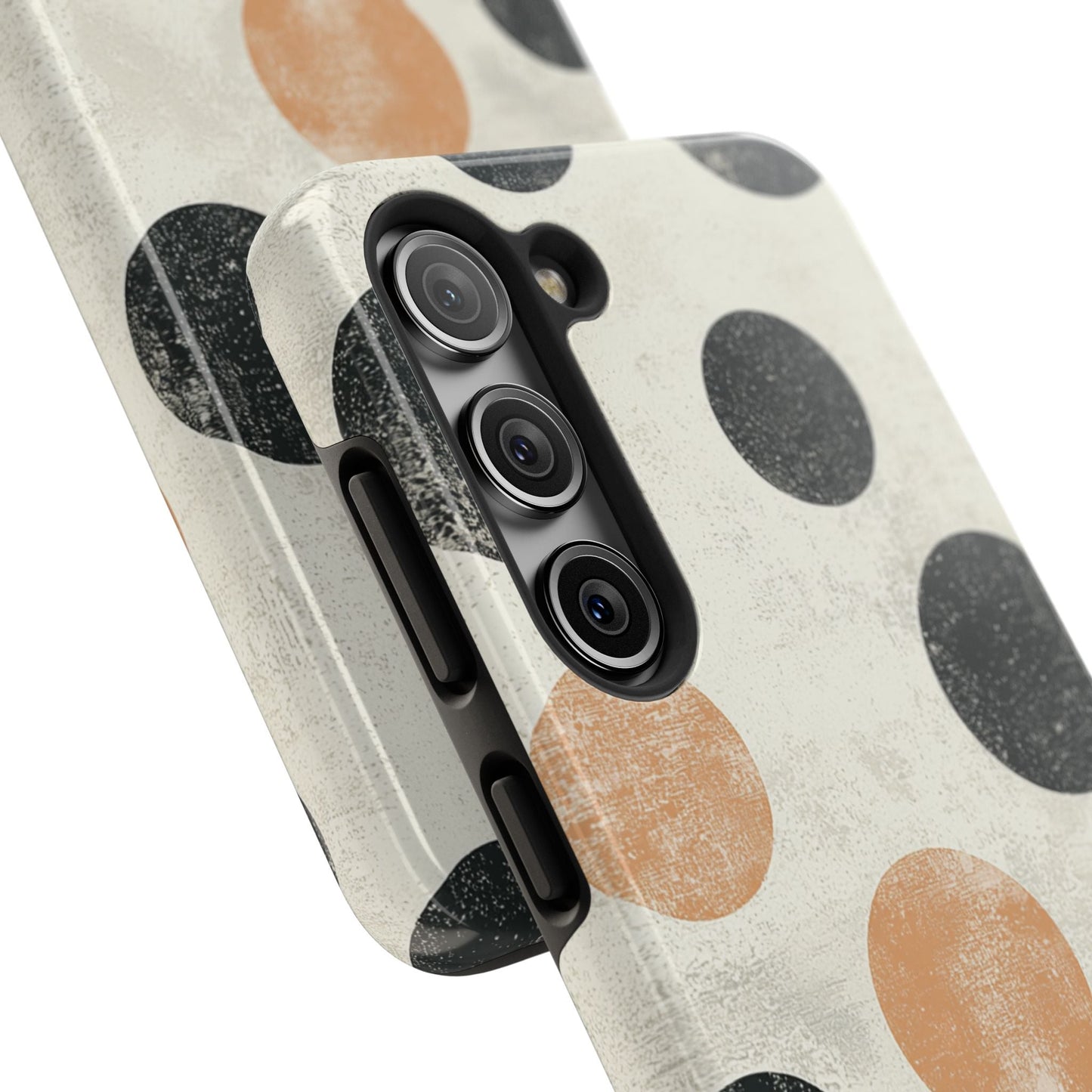 Vintage Polka Dot Samsung Galaxy Case - Retro Abstract Protective Cover - BOGO Cases