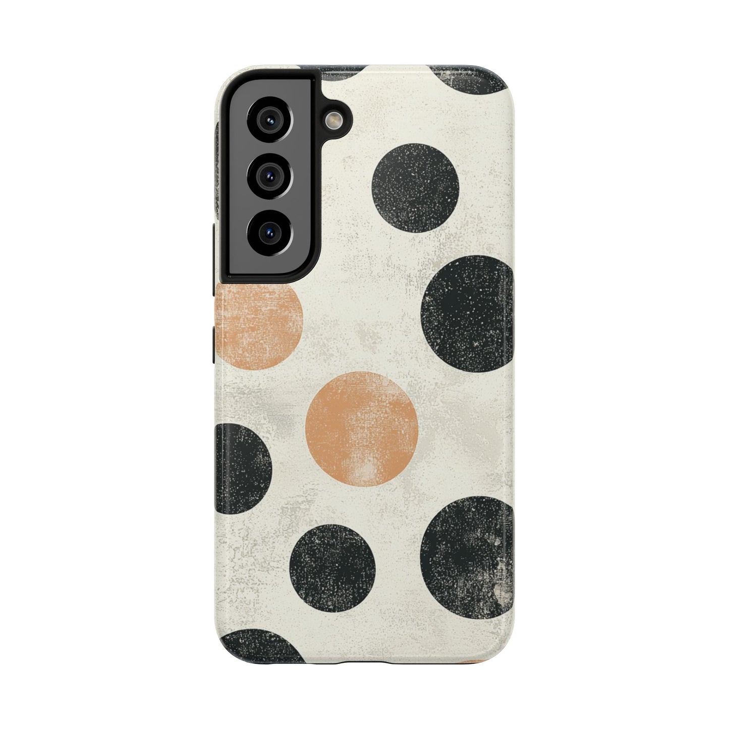 Vintage Polka Dot Samsung Galaxy Case - Retro Abstract Protective Cover - BOGO Cases