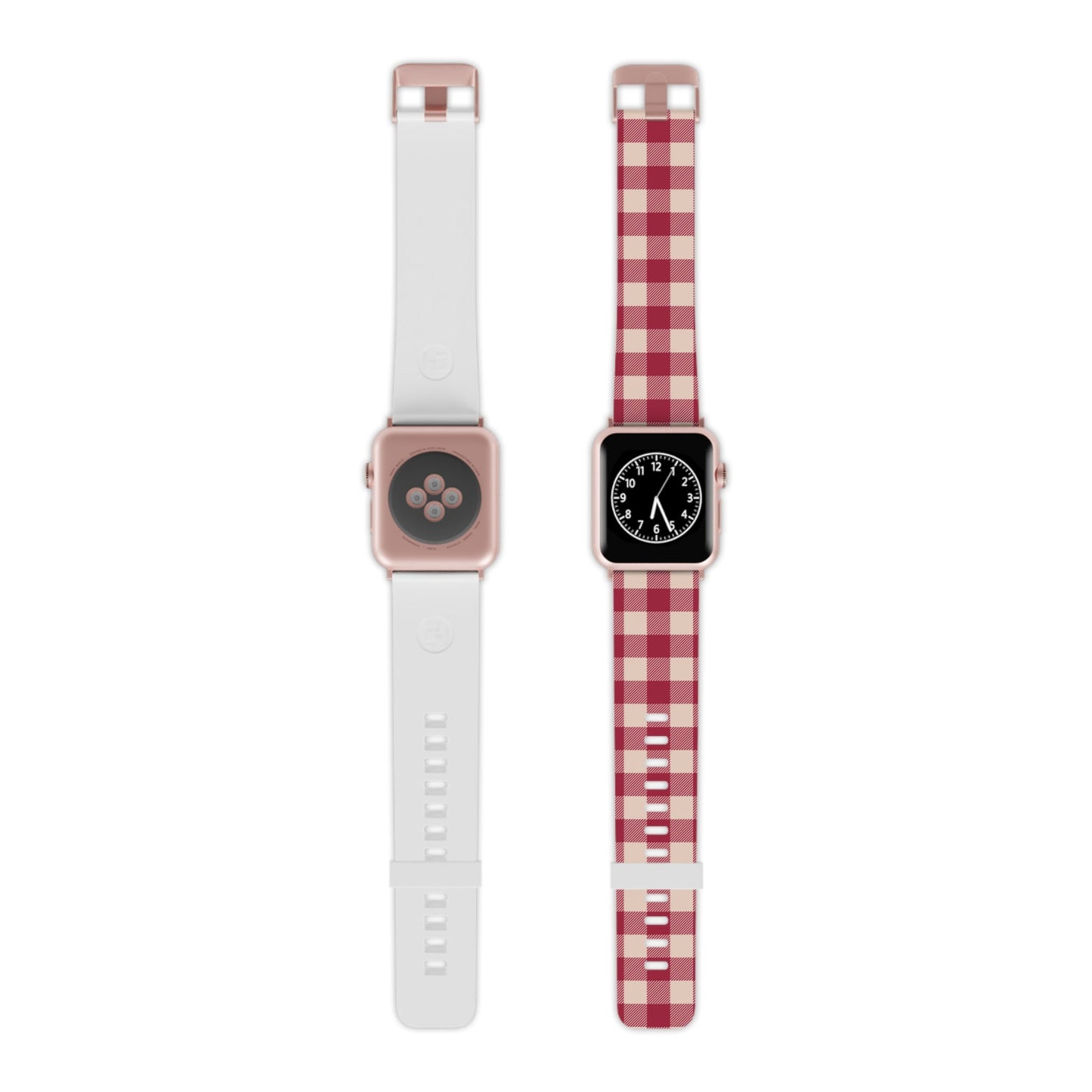 Vintage Red Gingham Check  Apple Watch Band - BOGO Cases