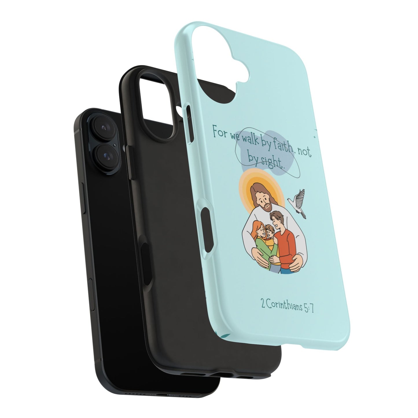 Walk by Faith 2 Corinthians 5:7 - iPhone Series Case - BOGO Cases