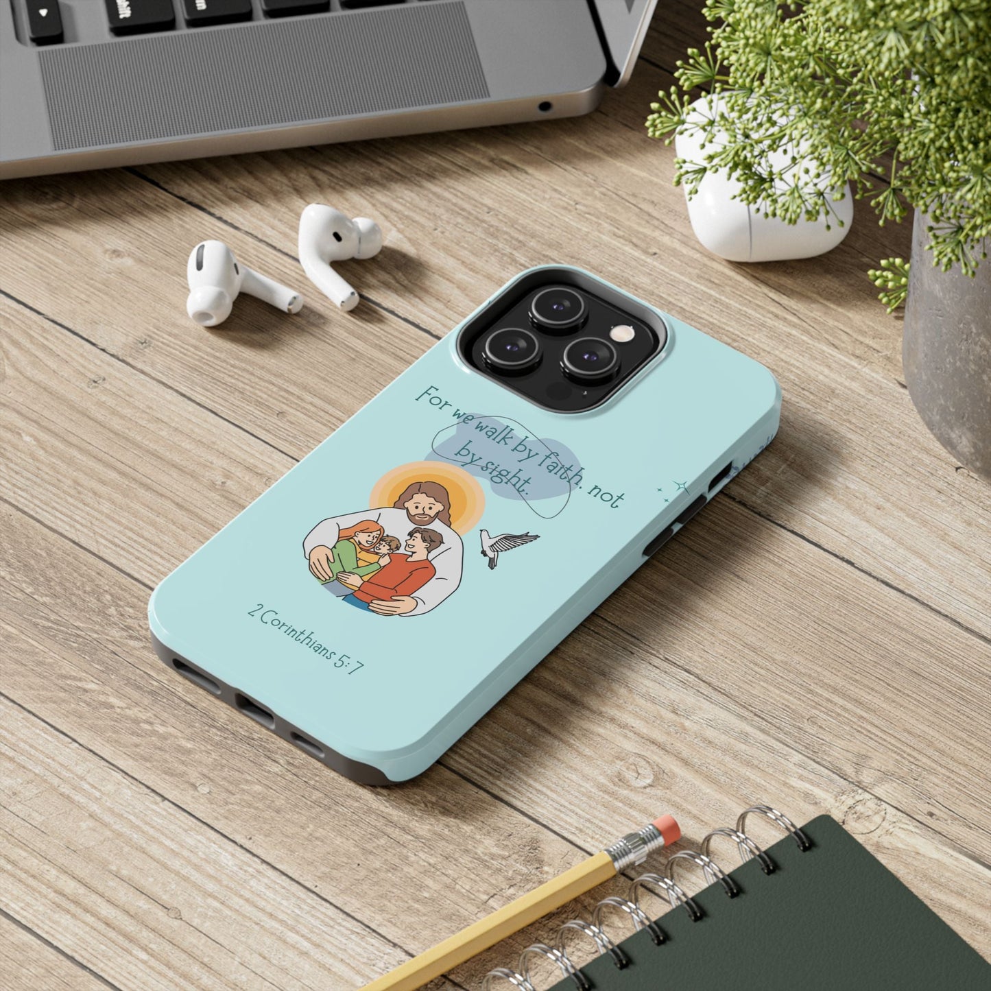 Walk by Faith 2 Corinthians 5:7 - iPhone Series Case - BOGO Cases