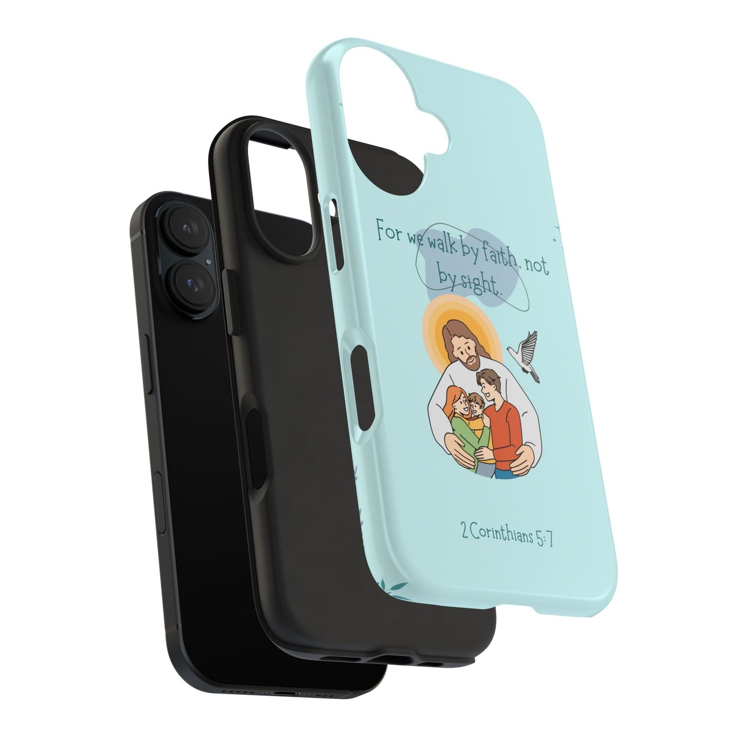 Walk by Faith 2 Corinthians 5:7 - iPhone Series Case - BOGO Cases