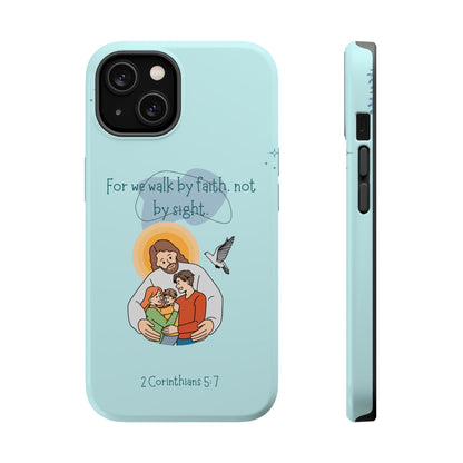 Walk by Faith 2 Corinthians 5:7 - MagSafe iPhone Case - BOGO Cases