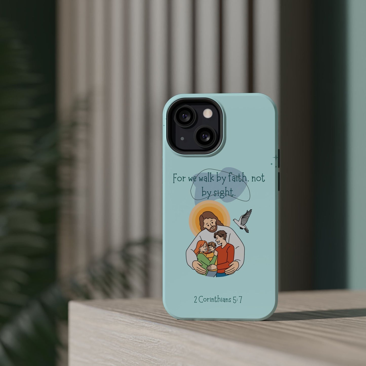 Walk by Faith 2 Corinthians 5:7 - MagSafe iPhone Case - BOGO Cases
