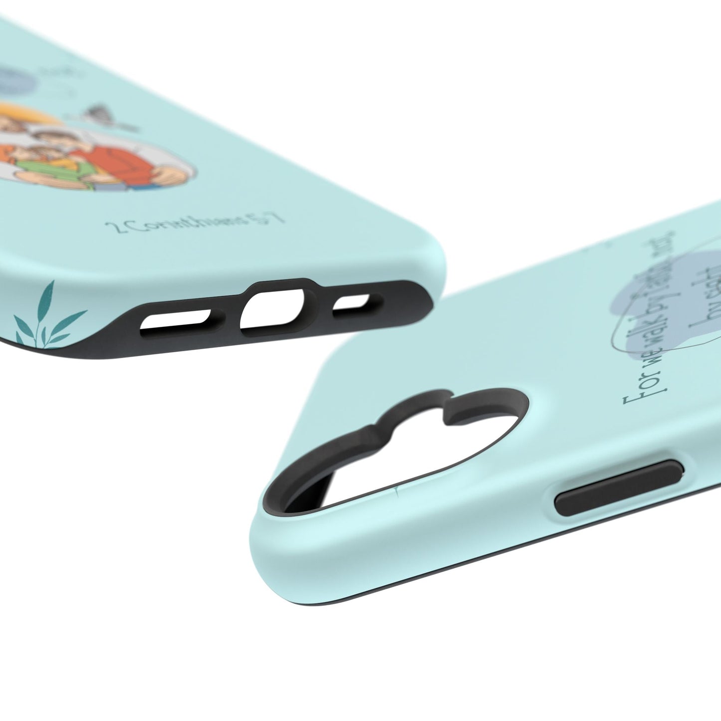 Walk by Faith 2 Corinthians 5:7 - MagSafe iPhone Case - BOGO Cases