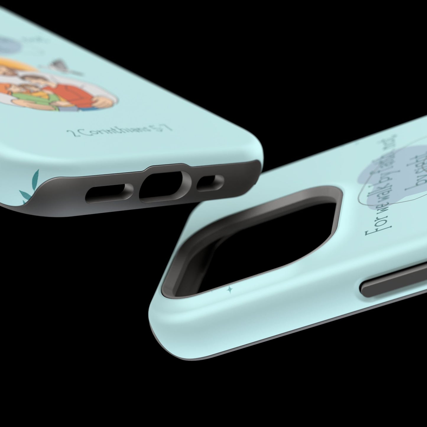 Walk by Faith 2 Corinthians 5:7 - MagSafe iPhone Case - BOGO Cases