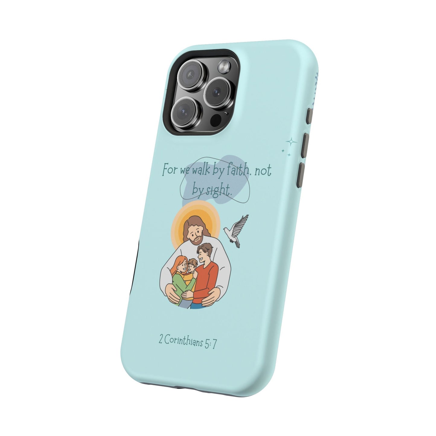 Walk by Faith 2 Corinthians 5:7 - MagSafe iPhone Case - BOGO Cases