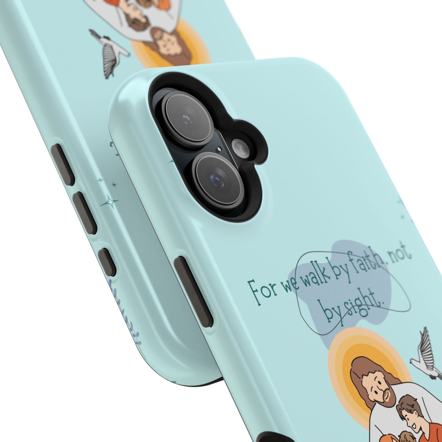 Walk by Faith 2 Corinthians 5:7 - MagSafe iPhone Case - BOGO Cases