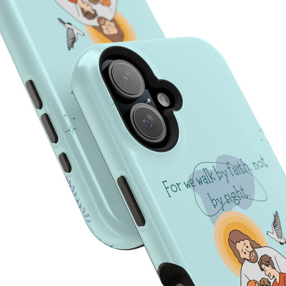 Walk by Faith 2 Corinthians 5:7 - MagSafe iPhone Case - BOGO Cases
