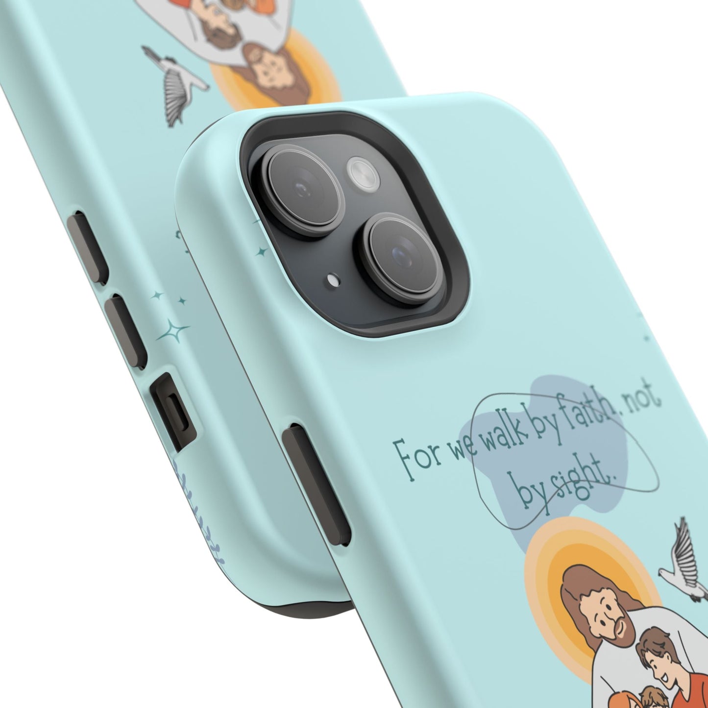 Walk by Faith 2 Corinthians 5:7 - MagSafe iPhone Case - BOGO Cases