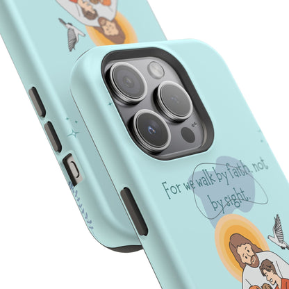Walk by Faith 2 Corinthians 5:7 - MagSafe iPhone Case - BOGO Cases