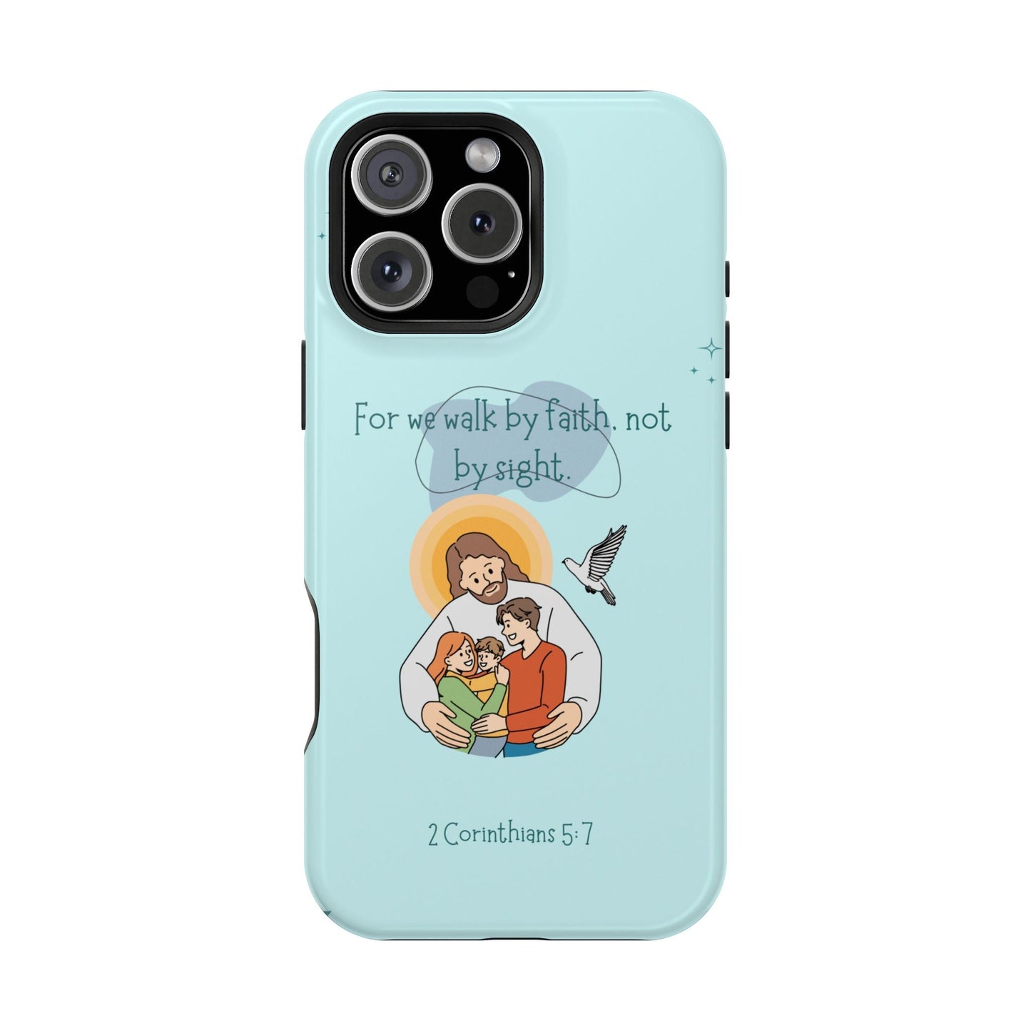 Walk by Faith 2 Corinthians 5:7 - MagSafe iPhone Case - BOGO Cases