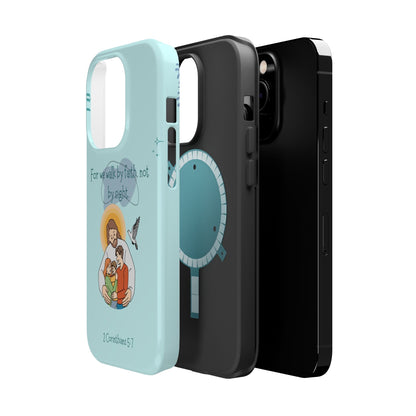 Walk by Faith 2 Corinthians 5:7 - MagSafe iPhone Case - BOGO Cases
