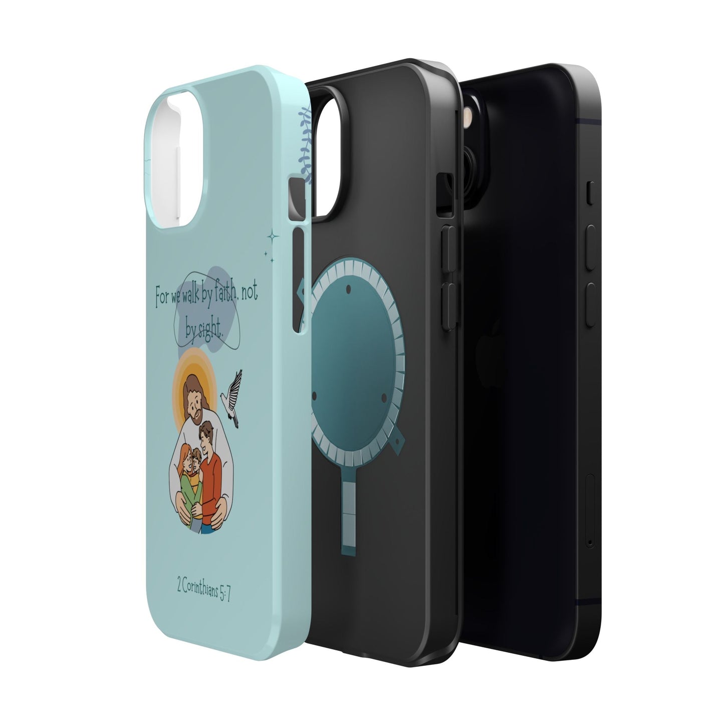 Walk by Faith 2 Corinthians 5:7 - MagSafe iPhone Case - BOGO Cases