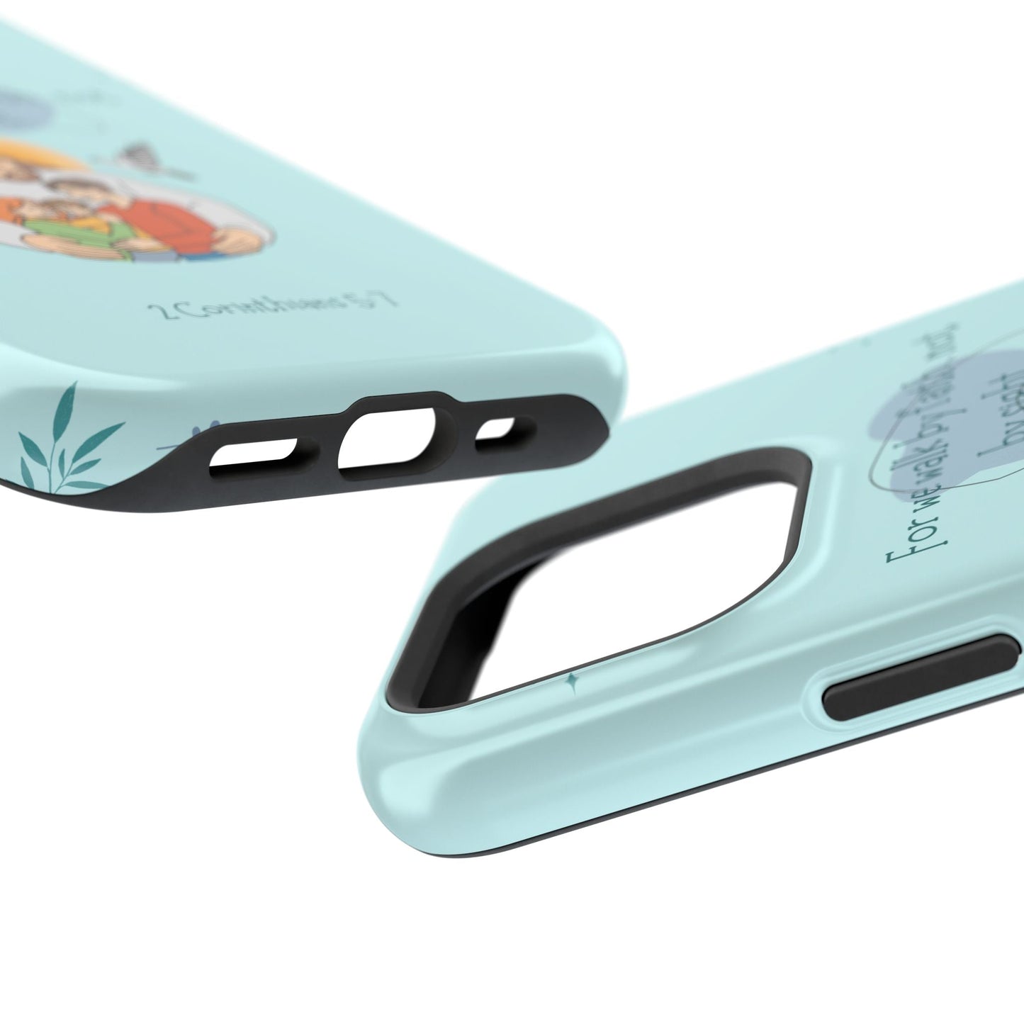 Walk by Faith 2 Corinthians 5:7 - MagSafe iPhone Case - BOGO Cases