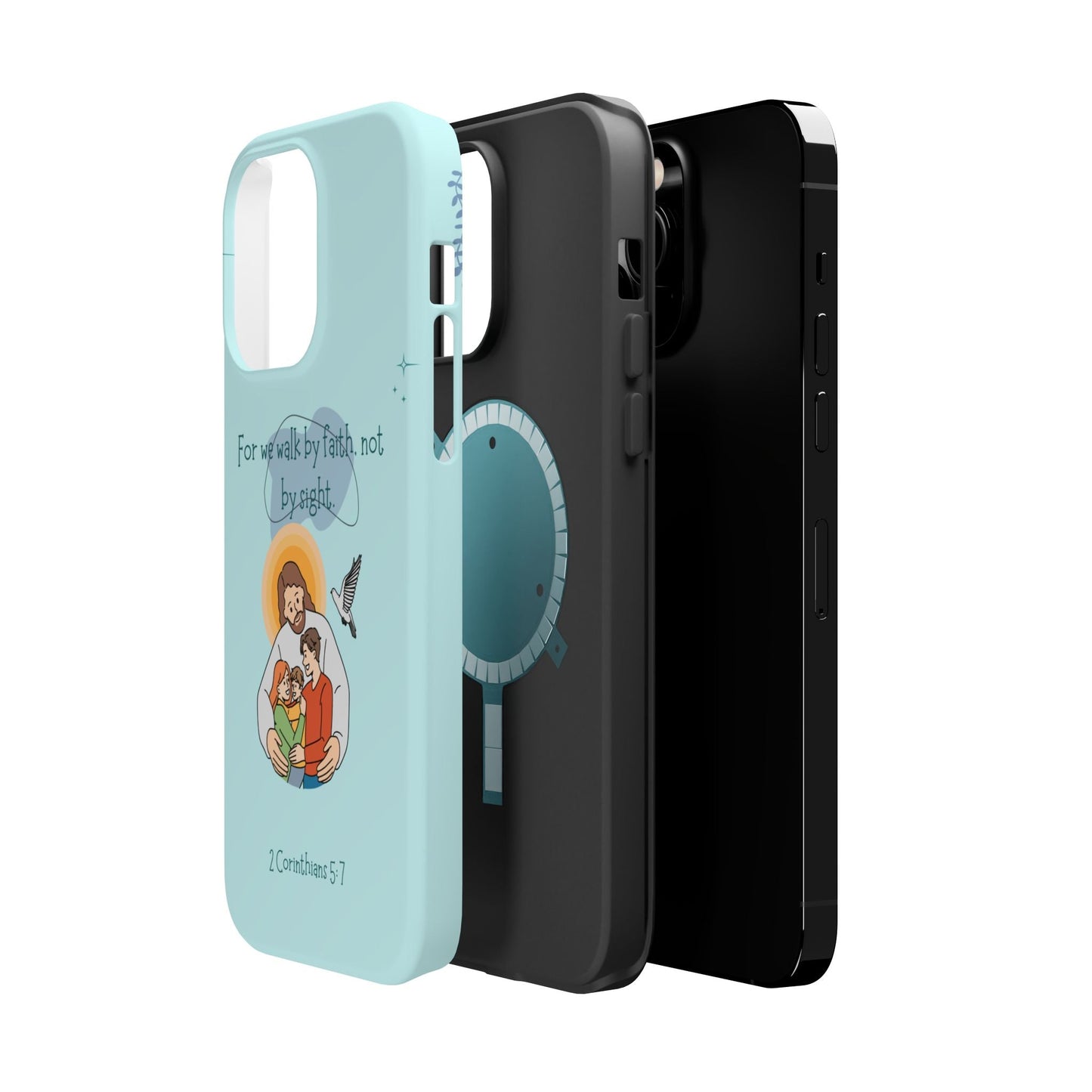 Walk by Faith 2 Corinthians 5:7 - MagSafe iPhone Case - BOGO Cases