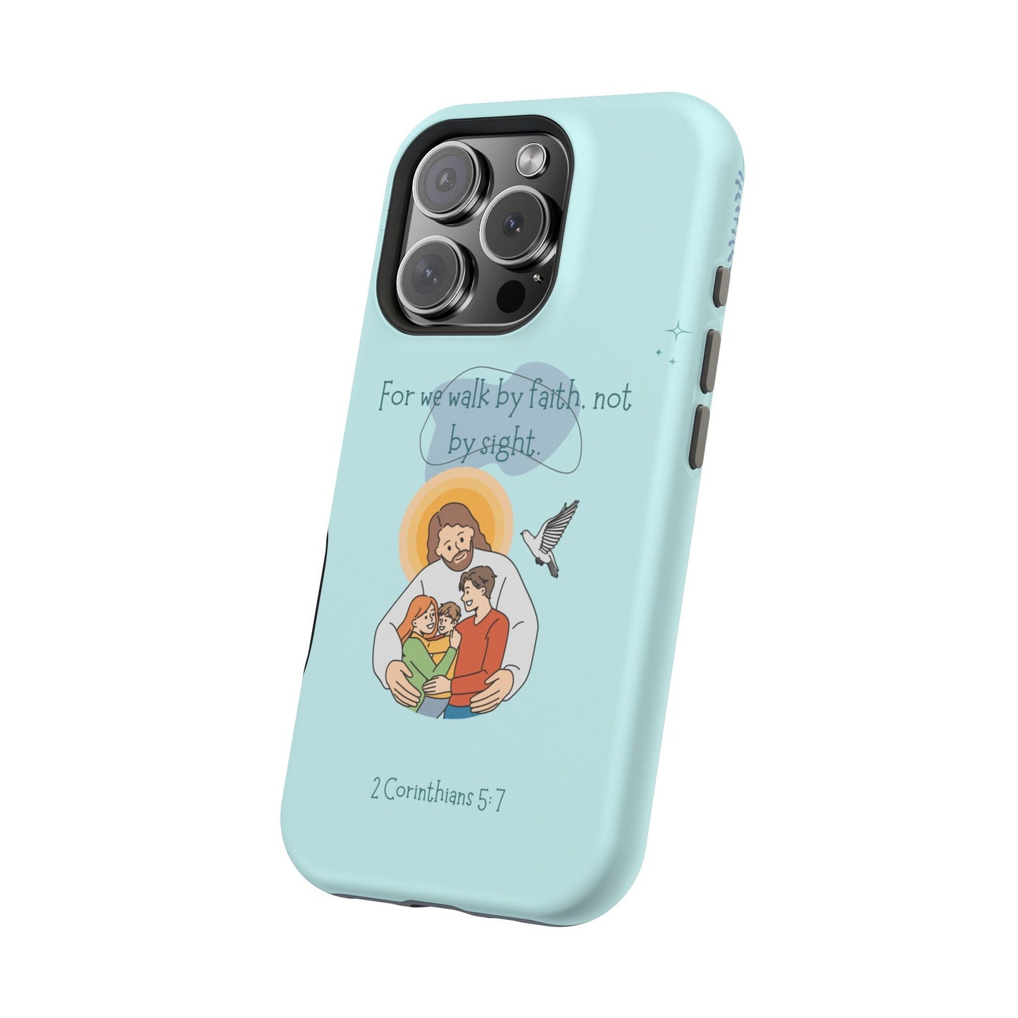 Walk by Faith 2 Corinthians 5:7 - MagSafe iPhone Case - BOGO Cases
