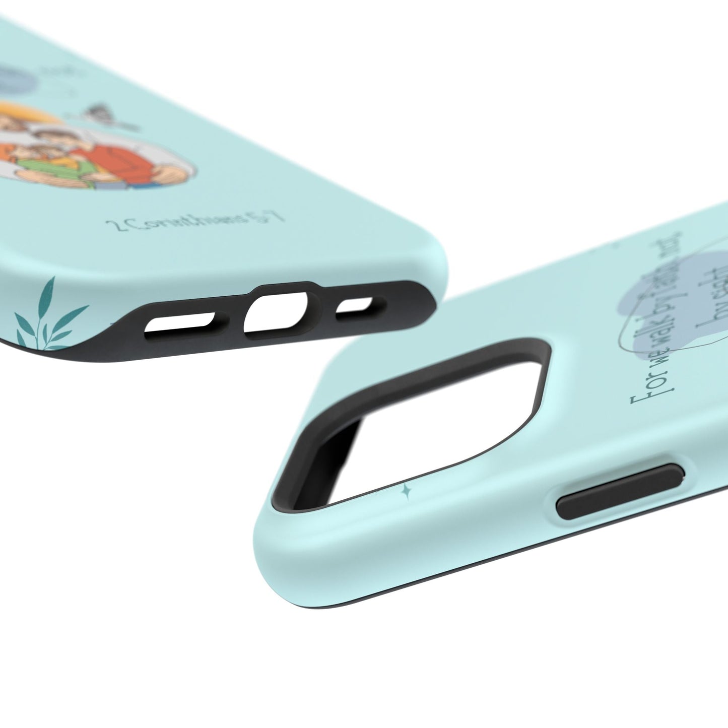 Walk by Faith 2 Corinthians 5:7 - MagSafe iPhone Case - BOGO Cases