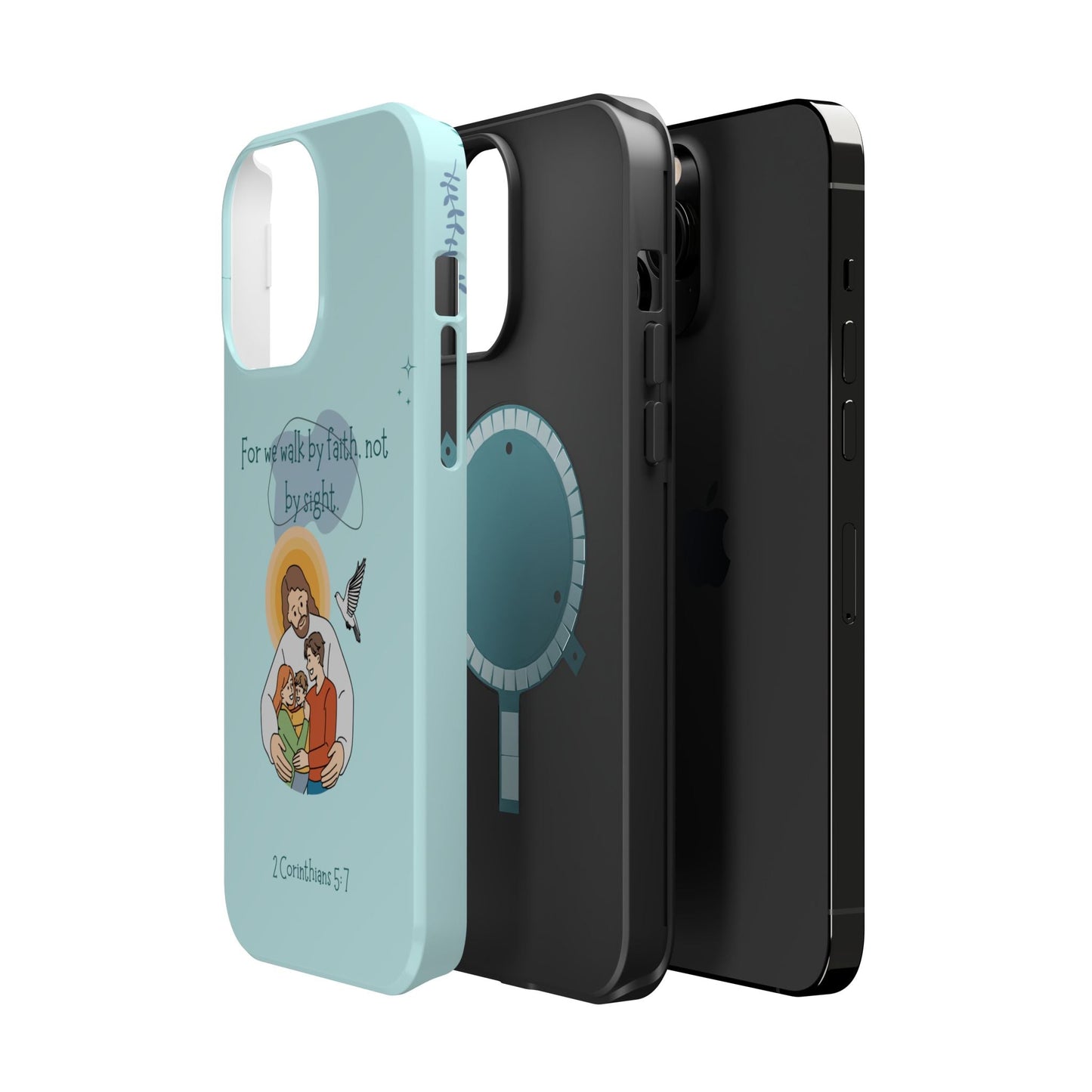 Walk by Faith 2 Corinthians 5:7 - MagSafe iPhone Case - BOGO Cases