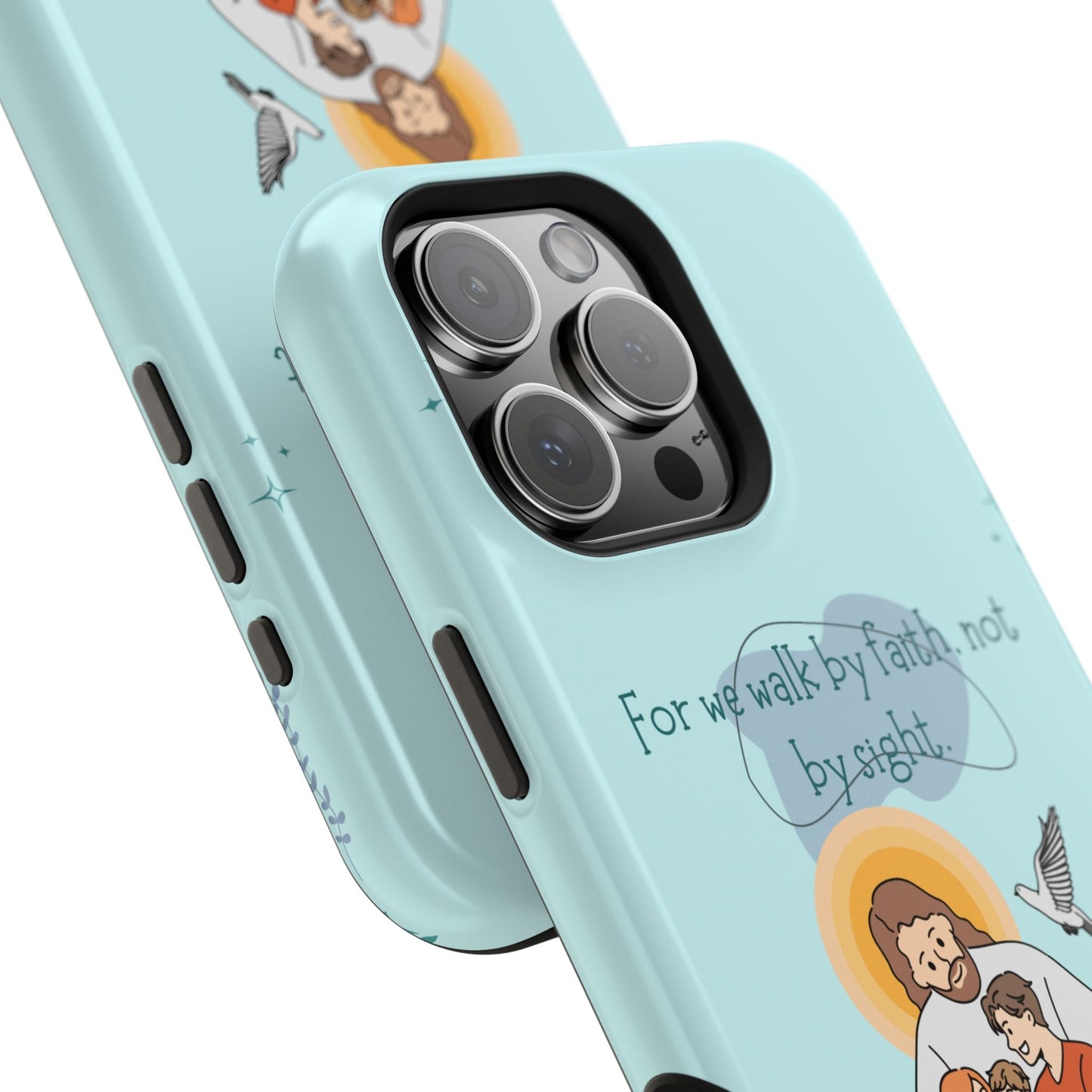 Walk by Faith 2 Corinthians 5:7 - MagSafe iPhone Case - BOGO Cases