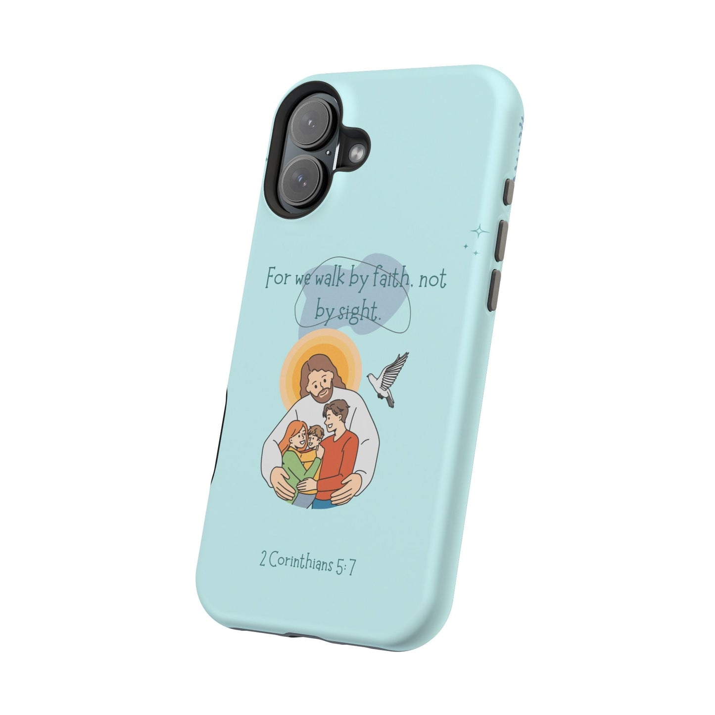 Walk by Faith 2 Corinthians 5:7 - MagSafe iPhone Case - BOGO Cases