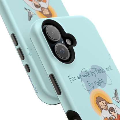 Walk by Faith 2 Corinthians 5:7 - MagSafe iPhone Case - BOGO Cases