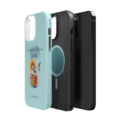 Walk by Faith 2 Corinthians 5:7 - MagSafe iPhone Case - BOGO Cases