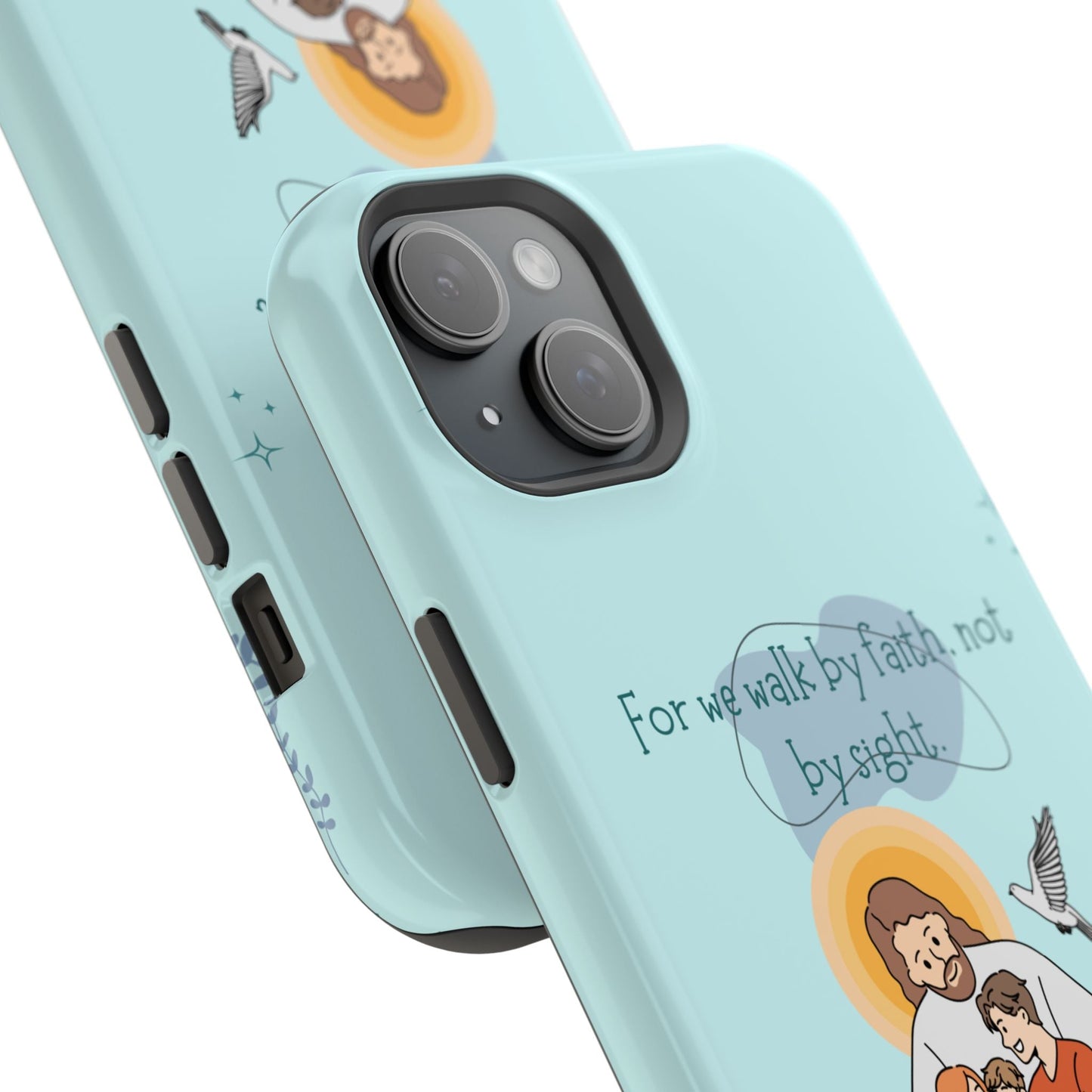 Walk by Faith 2 Corinthians 5:7 - MagSafe iPhone Case - BOGO Cases