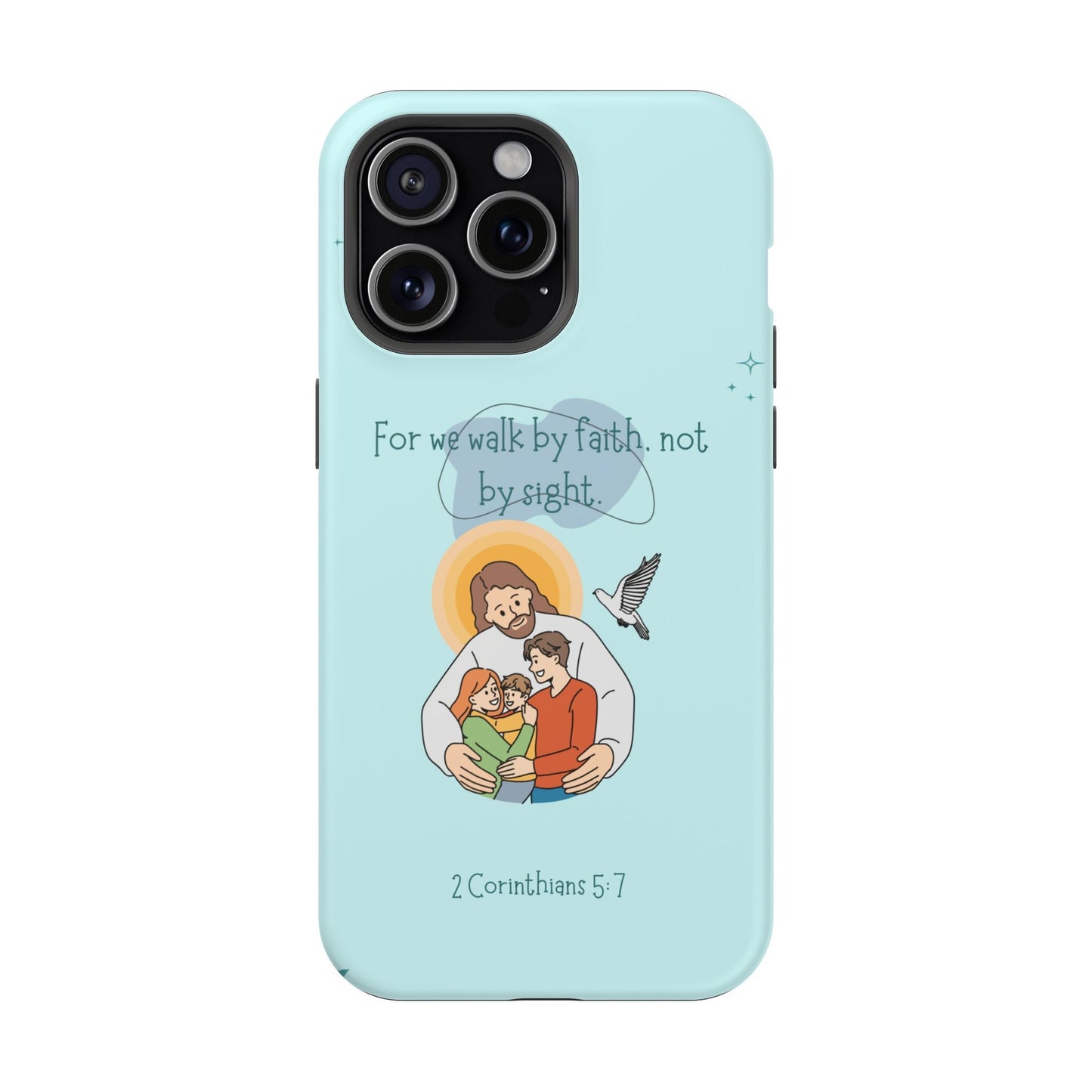 Walk by Faith 2 Corinthians 5:7 - MagSafe iPhone Case - BOGO Cases