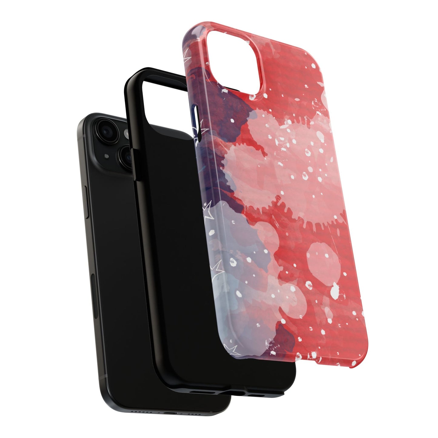 Watercolor American Flag Art – iPhone Series Case - BOGO Cases