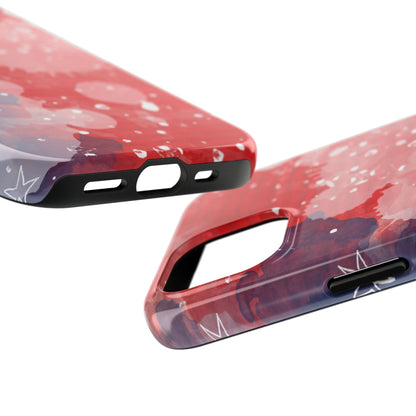 Watercolor American Flag Art – iPhone Series Case - BOGO Cases