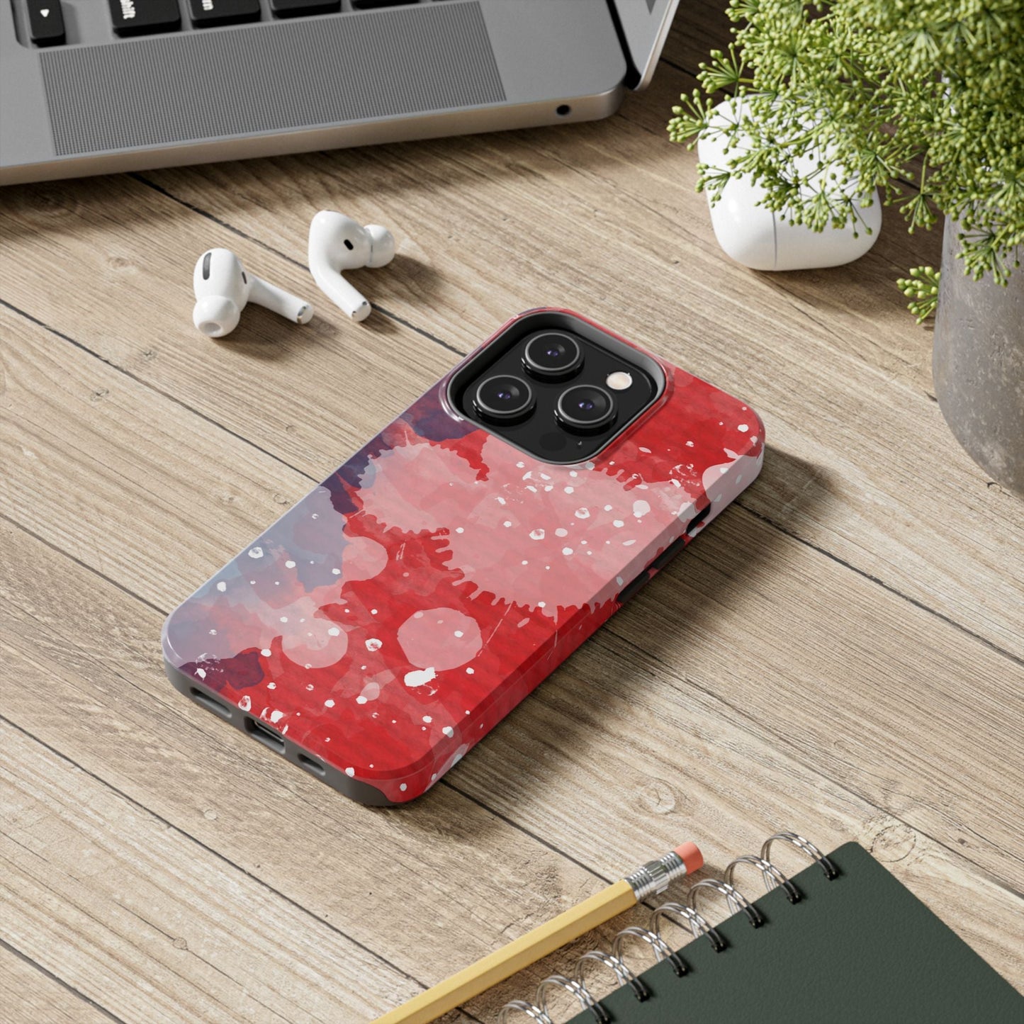 Watercolor American Flag Art – iPhone Series Case - BOGO Cases