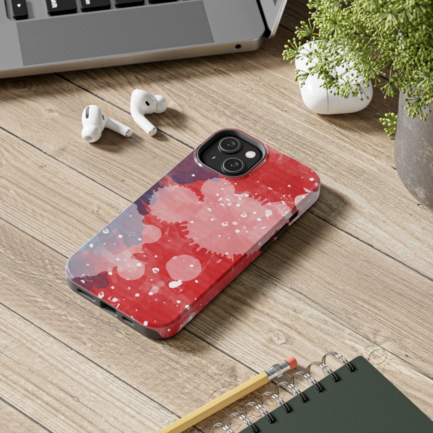 Watercolor American Flag Art – iPhone Series Case - BOGO Cases
