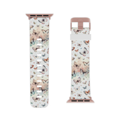 Watercolor Butterfly Apple Watch Band - BOGO Cases