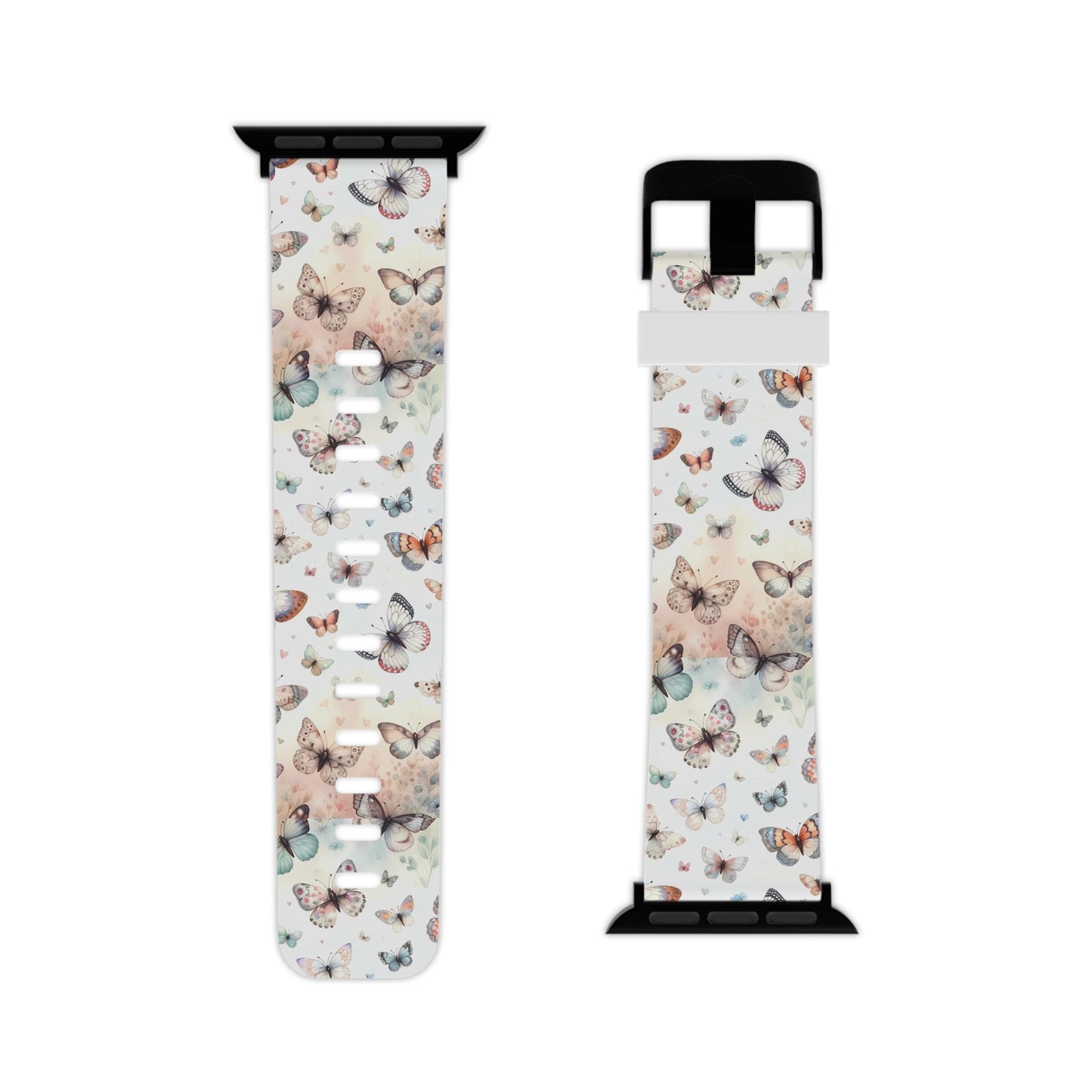 Watercolor Butterfly Apple Watch Band - BOGO Cases