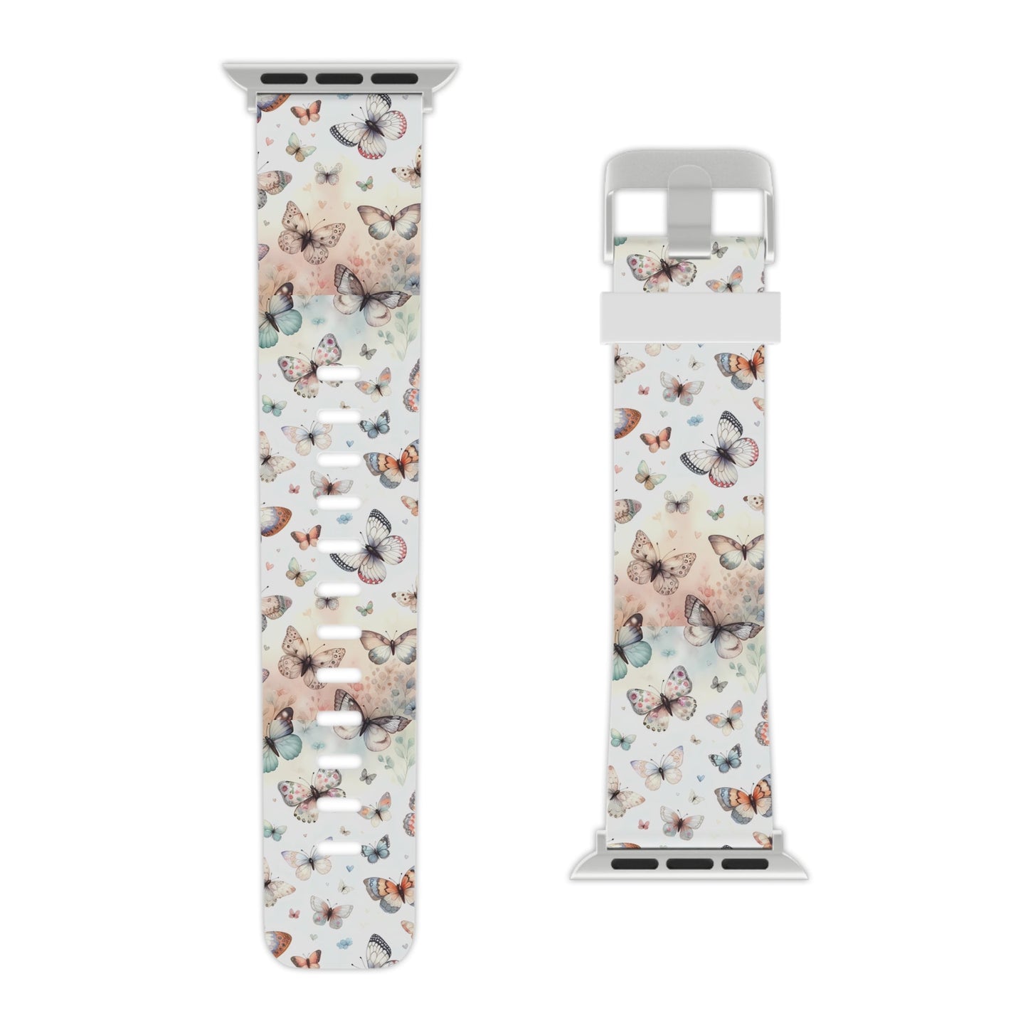 Watercolor Butterfly Apple Watch Band - BOGO Cases