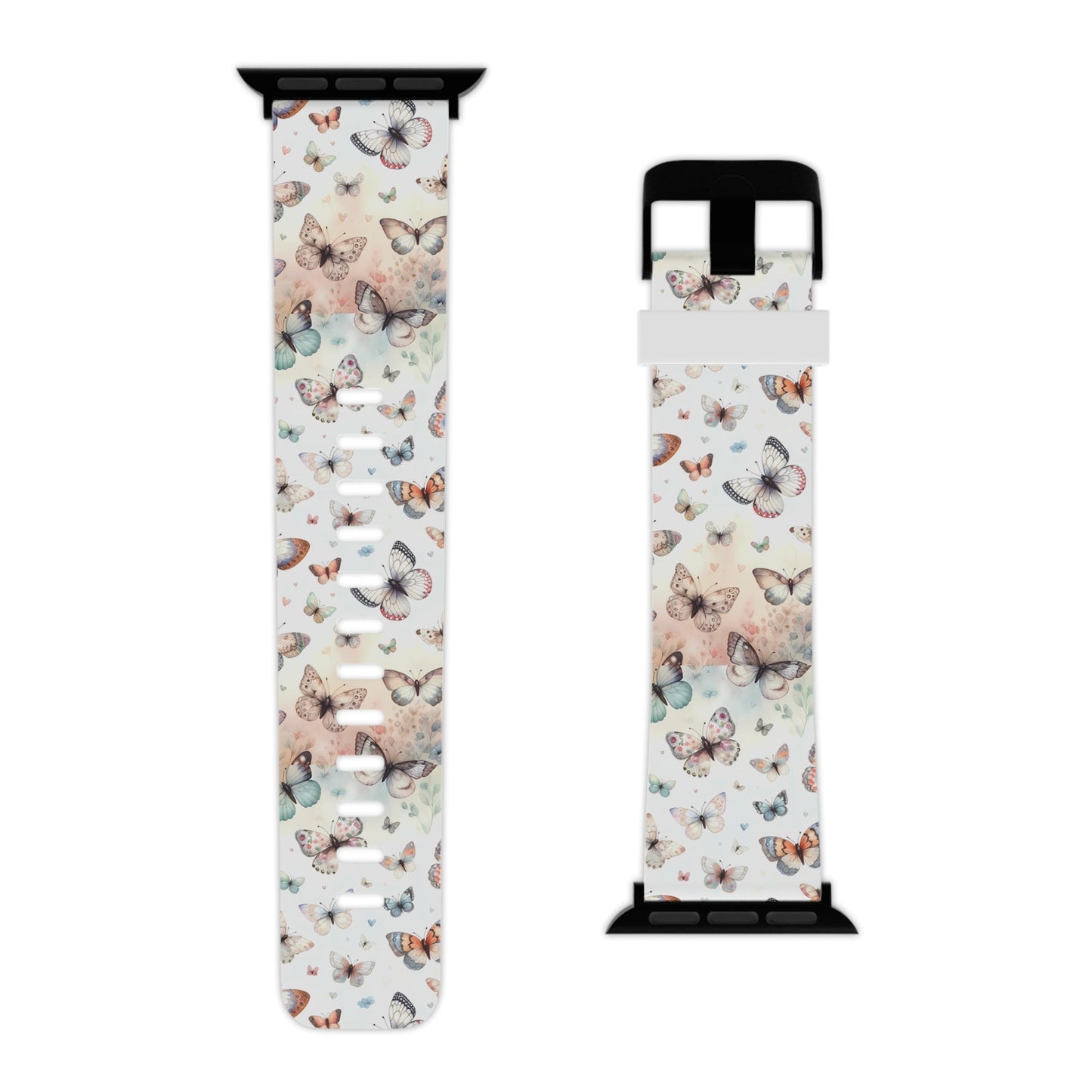 Watercolor Butterfly Apple Watch Band - BOGO Cases