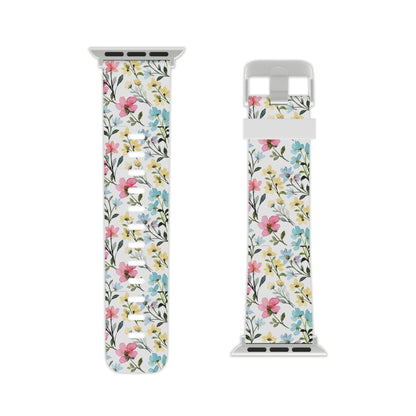 Watercolor Floral Bliss Apple Watch Band - BOGO Cases