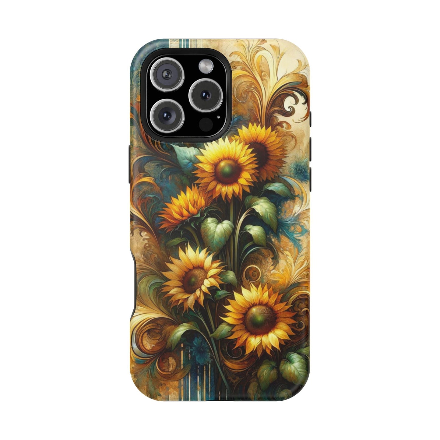 Watercolor Floral Sunflower iPhone Case - BOGO Cases