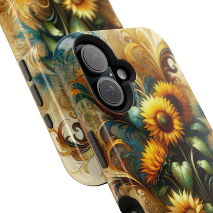 Watercolor Floral Sunflower iPhone Case - BOGO Cases