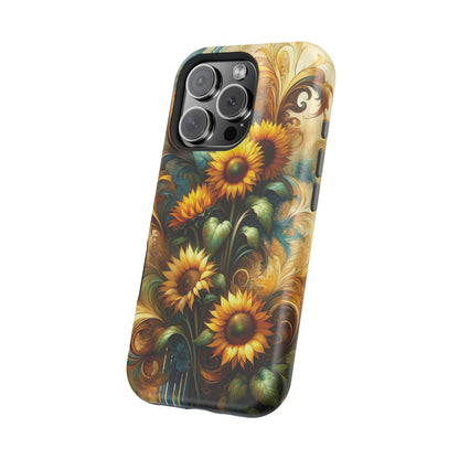 Watercolor Floral Sunflower iPhone Case - BOGO Cases