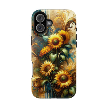 Watercolor Floral Sunflower iPhone Case - BOGO Cases