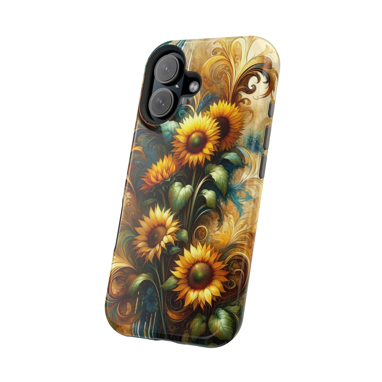 Watercolor Floral Sunflower iPhone Case - BOGO Cases