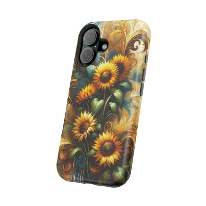 Watercolor Floral Sunflower iPhone Case - BOGO Cases