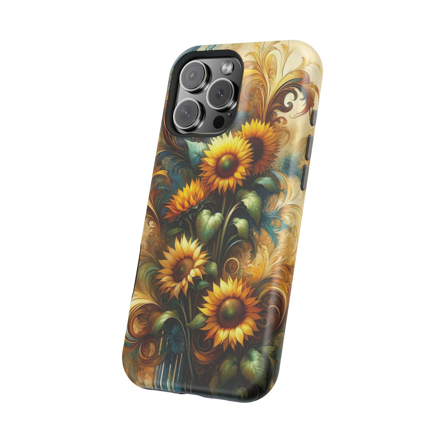 Watercolor Floral Sunflower iPhone Case - BOGO Cases