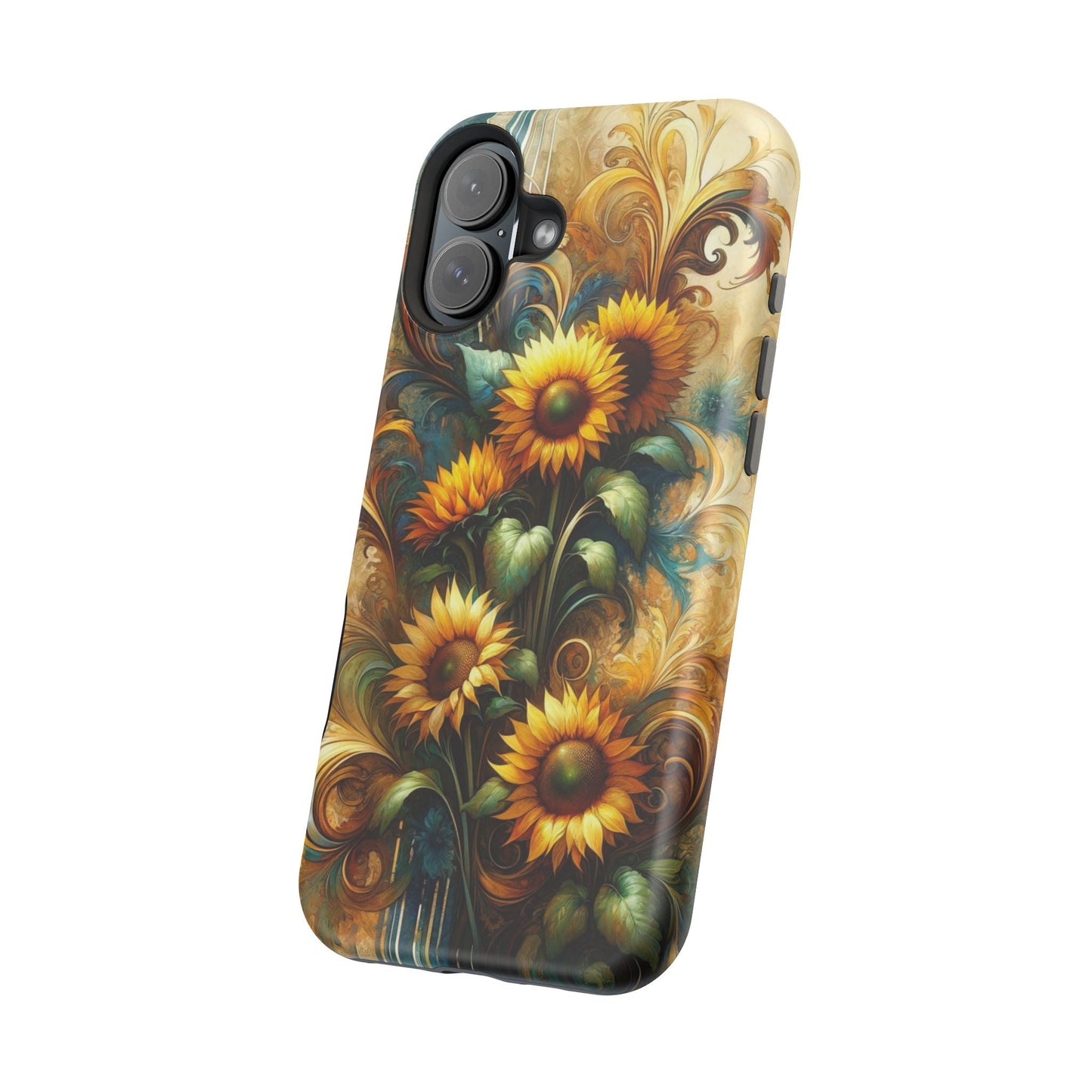 Watercolor Floral Sunflower iPhone Case - BOGO Cases