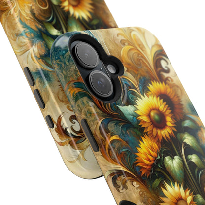 Watercolor Floral Sunflower iPhone Case - BOGO Cases